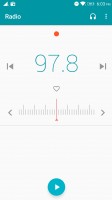 FM radio app with broadcast recording, without RDS - Lenovo K6 Note review