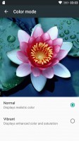 Display color settings - Lenovo K6 Power review