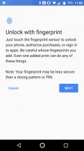 Setting up a fingerprint - Lenovo Moto Z2 Force review