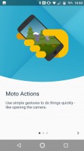 Actions - Lenovo Moto Z2 Force review