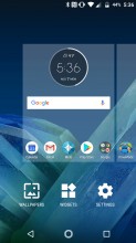 Launcher settings - Lenovo Moto Z2 Force review