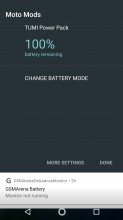 Moto Mod toggle - Lenovo Moto Z2 Force review
