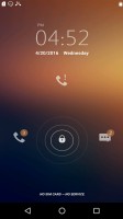 Lockscreen - Lenovo P2 review