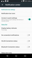 The rich notification settings - Lenovo P2 review