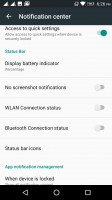 The rich notification settings - Lenovo P2 review
