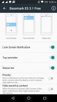 The rich notification settings - Lenovo P2 review