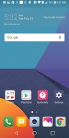 Homescreen - LG G6 Hands-on review