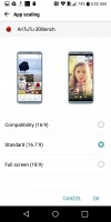 16: 9 compatibility mode can be set on a per-app basis - LG G6 Hands-on review