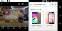 Multi-window on the G6 - LG G6 Hands-on review