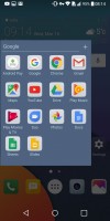 Different folder view - LG G6 review