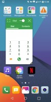 QSlide works for some apps - it creates a resizeable, floating (optionally translucent) window) - LG G6 review