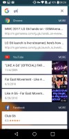 In-app search - LG G6 review