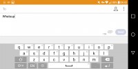 Landscape keyboard - LG G6 review