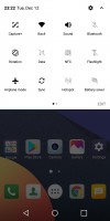 Quick Settings - LG Q6 Review