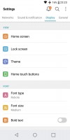 Settings: Display - LG Q6 Review