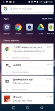 In-app search - LG V30 review