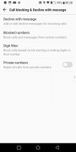 Blocking calls - LG V30 review