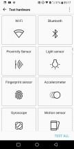 Sensor check-up - LG V30 review