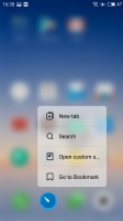 Icon shortcuts - Meizu Pro 6 Plus review