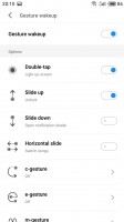 Configuring gestures wakeup - Meizu Pro 7 Plus review