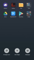 Organizing the homescreen - Meizu Pro 7 Plus review