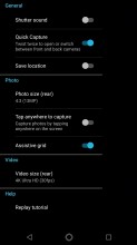 Camera UI - Moto G5s Plus review