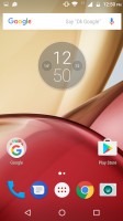 Homescreen - Motorola Moto M review