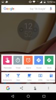 Google Now on tap - Motorola Moto M review