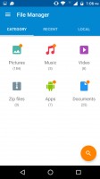 File manager - Motorola Moto M review