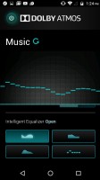 Dolby Atmos equalizer - Motorola Moto M review