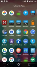 Frequently used apps on top - Motorola Moto X4 review