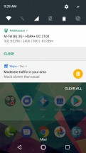 Notification shade - Motorola Moto X4 review