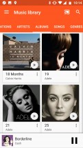 Google Play Music - Motorola Moto X4 review