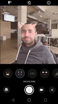 Face filters - Motorola Moto X4 review