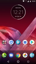 Home screen 1 - Motorola Moto Z2 Play review