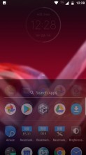 Swipe-up for the app-drawer - Motorola Moto Z2 Play review