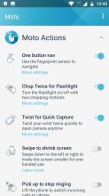 Moto Actions - Motorola Moto Z2 Play review