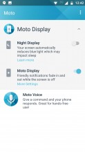 Active Display and its Settings - Motorola Moto Z2 Play review