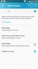 Active Display and its Settings - Motorola Moto Z2 Play review