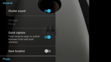 Settings - Motorola Moto Z2 Play review