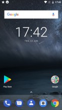 Home screen - Nokia 3 review