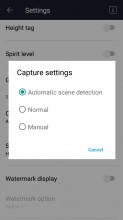 Other camera settings - Nokia 3 review
