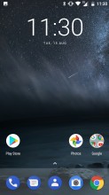 Home screen - Nokia 6 review