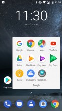 Folder view - Nokia 6 review