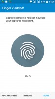 Setting up a fingerprint - Nokia 6 review