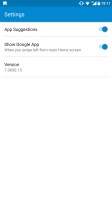 Homescreen settings - Nokia 8 review
