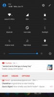 Notification shade: All quick toggles - OnePlus 5 review