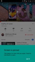 Pinned app - OnePlus 5 review
