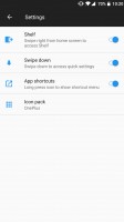 Homescreen settings - OnePlus 5 review