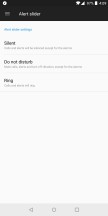 Still no ZB-BZ : Alert slider settings - OnePlus 5T review